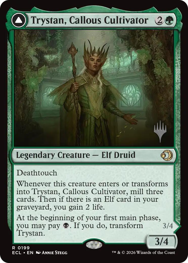 Trystan, Callous Cultivator [Lorwyn Eclipsed Promos] | Gate City Games LLC