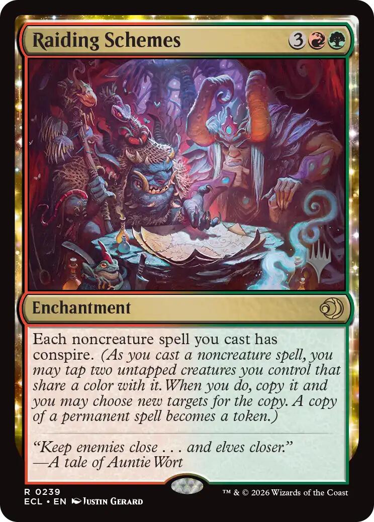 Raiding Schemes [Lorwyn Eclipsed Promos] | Gate City Games LLC