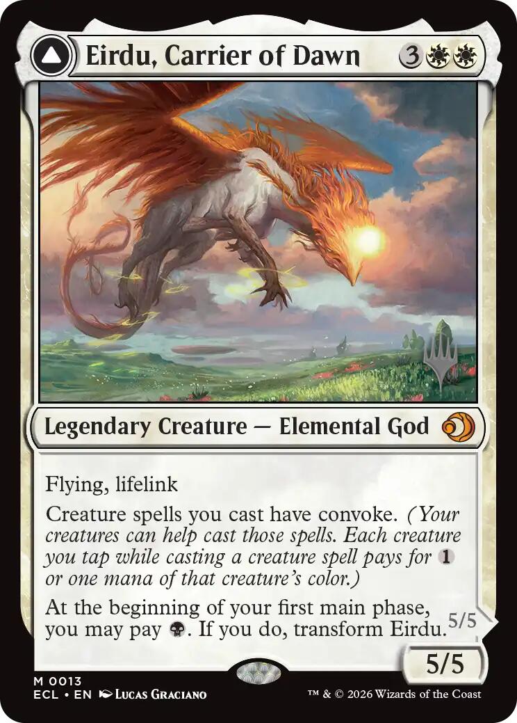 Eirdu, Carrier of Dawn [Lorwyn Eclipsed Promos] | Gate City Games LLC