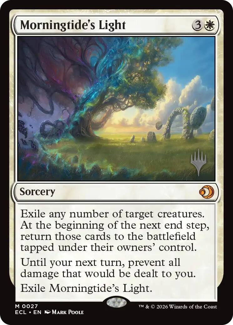 Morningtide's Light [Lorwyn Eclipsed Promos] | Gate City Games LLC