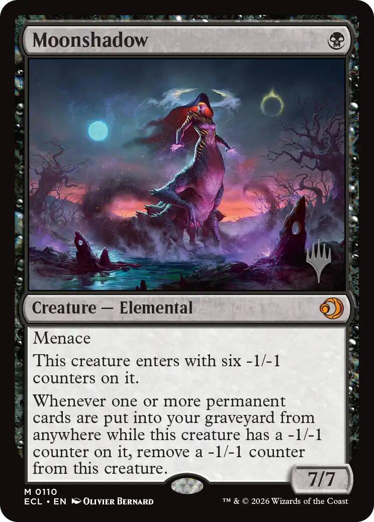 Moonshadow [Lorwyn Eclipsed Promos] | Gate City Games LLC