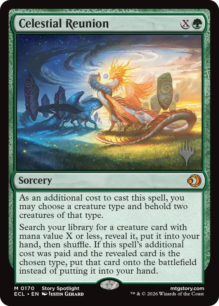 Celestial Reunion [Lorwyn Eclipsed Promos] | Gate City Games LLC