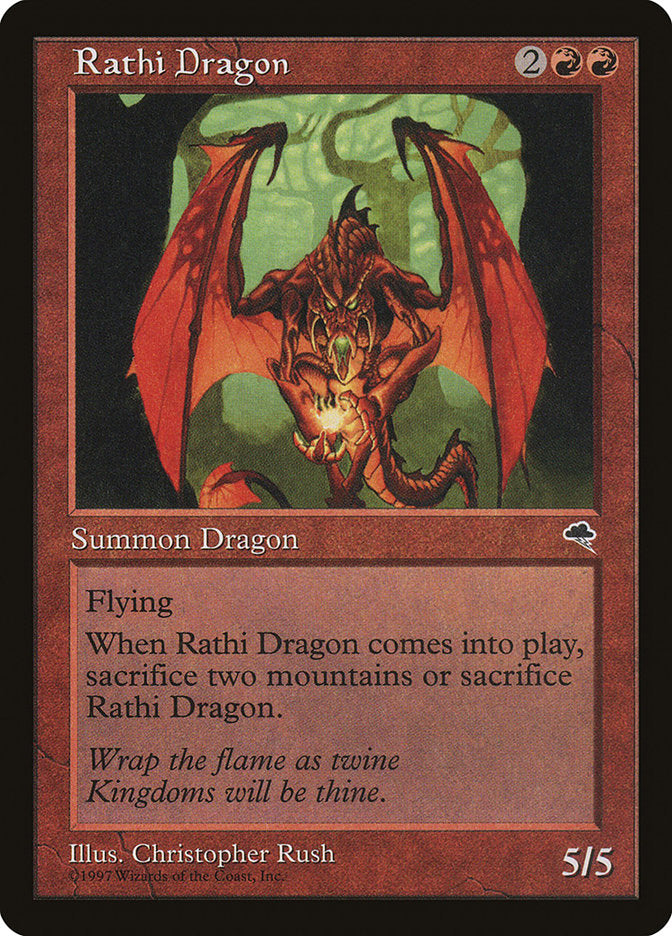 Rathi Dragon [Tempest] | Gate City Games LLC