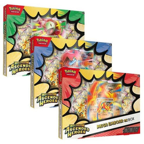 Ascended Heroes Mega ex Box | Gate City Games LLC