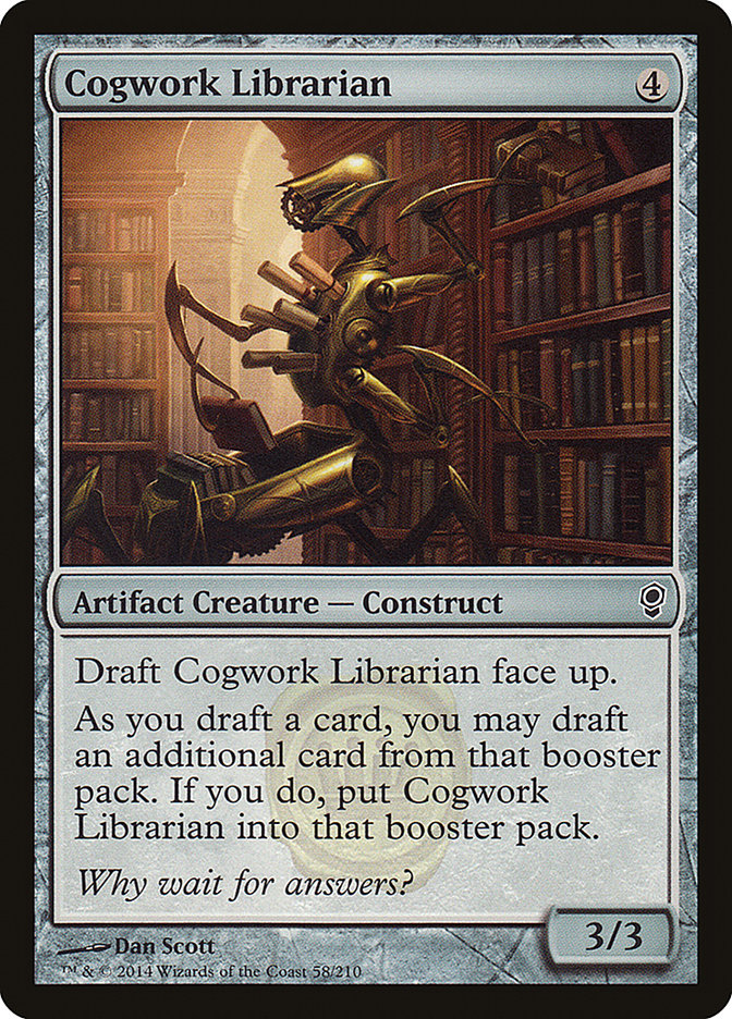 Cogwork Librarian [Conspiracy] | Gate City Games LLC