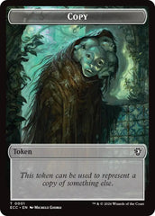 Copy // Plant Double-Sided Token [Lorwyn Eclipsed Tokens] | Gate City Games LLC