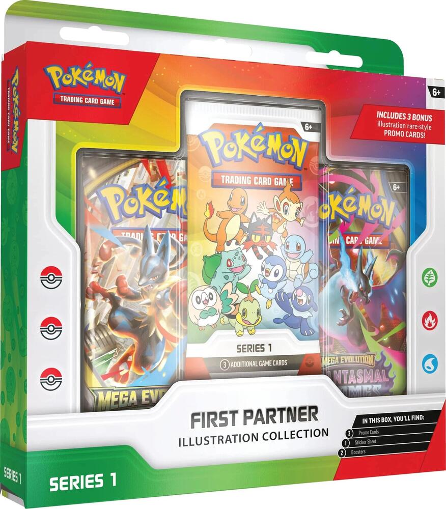 Pokemon First Partner Illustration Collection | Gate City Games LLC