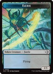 Faerie // Goblin Double-Sided Token [Lorwyn Eclipsed Tokens] | Gate City Games LLC