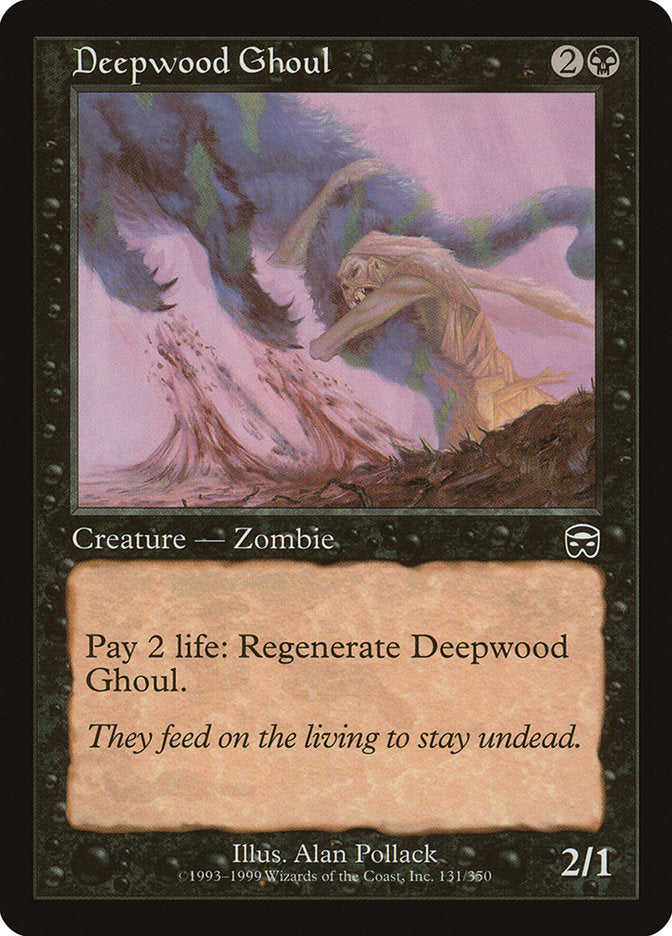Deepwood Ghoul [Mercadian Masques] | Gate City Games LLC