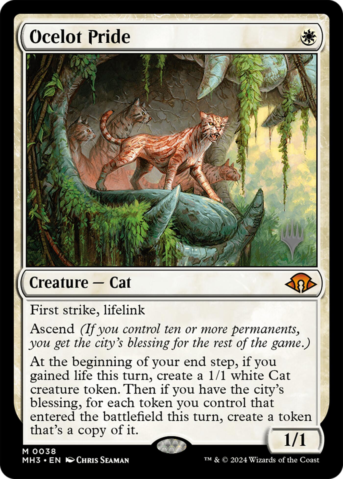 Ocelot Pride [Lorwyn Eclipsed Promos] | Gate City Games LLC
