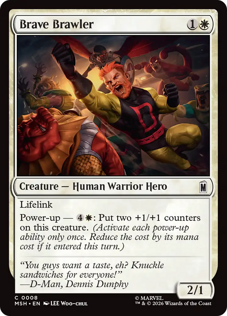 Brave Brawler [Marvel Super Heroes] | Gate City Games LLC