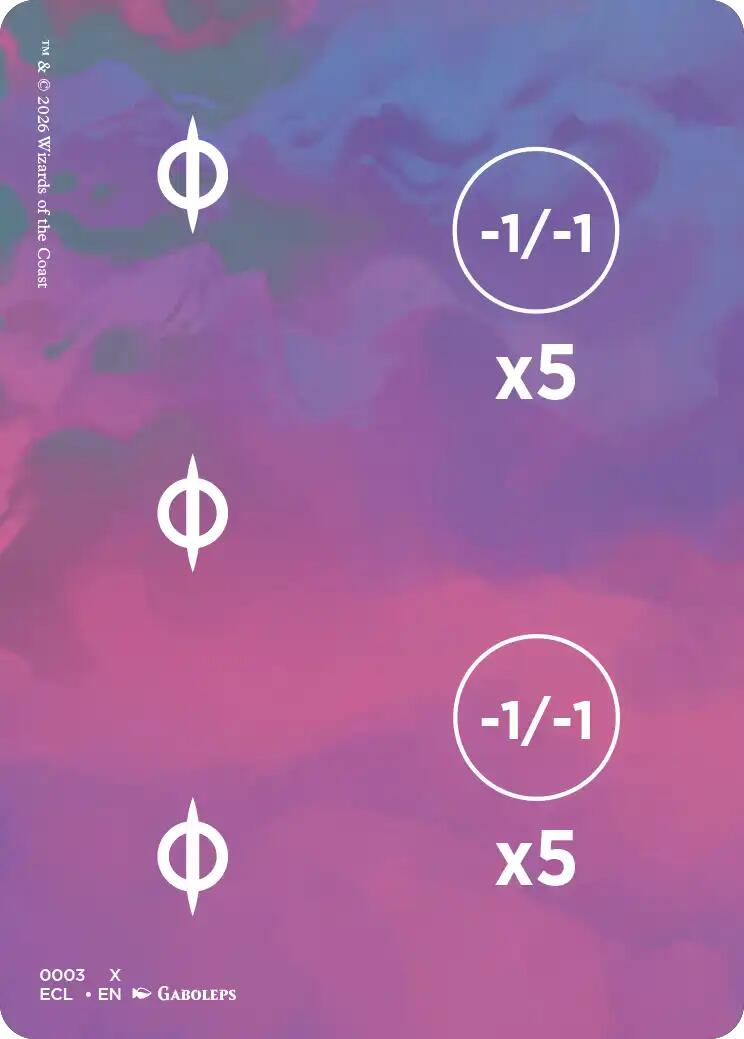 Punch Card Token [Lorwyn Eclipsed Tokens] | Gate City Games LLC