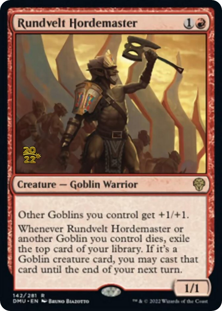 Rundvelt Hordemaster [Dominaria United Prerelease Promos] | Gate City Games LLC