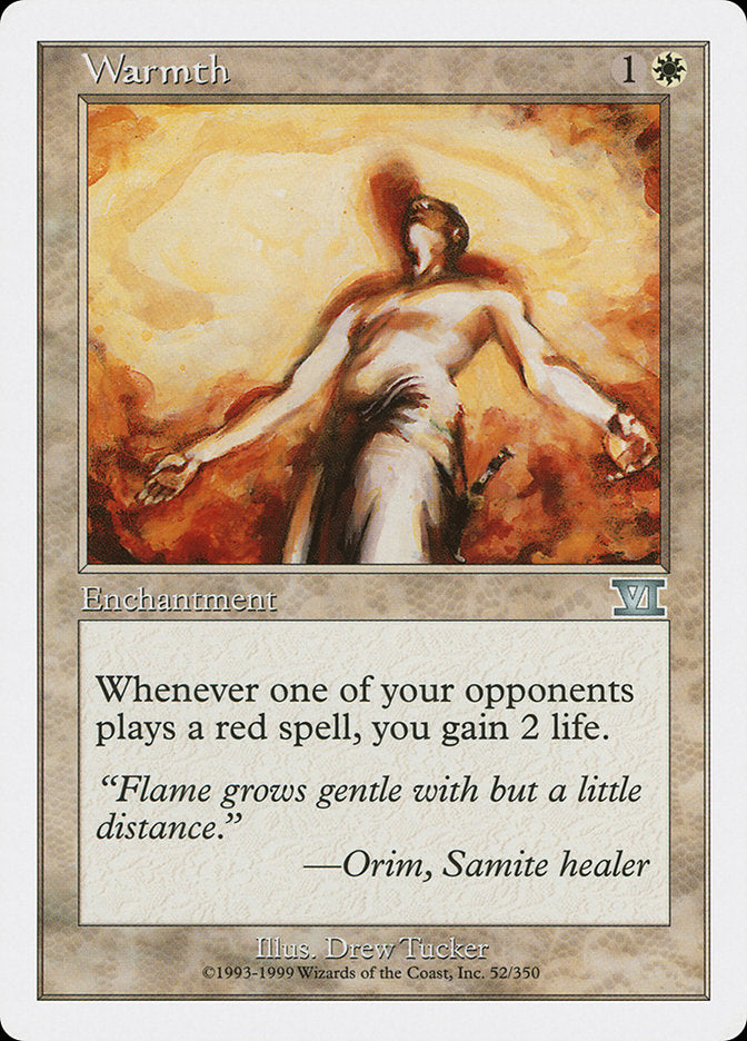 Warmth [Classic Sixth Edition] | Gate City Games LLC
