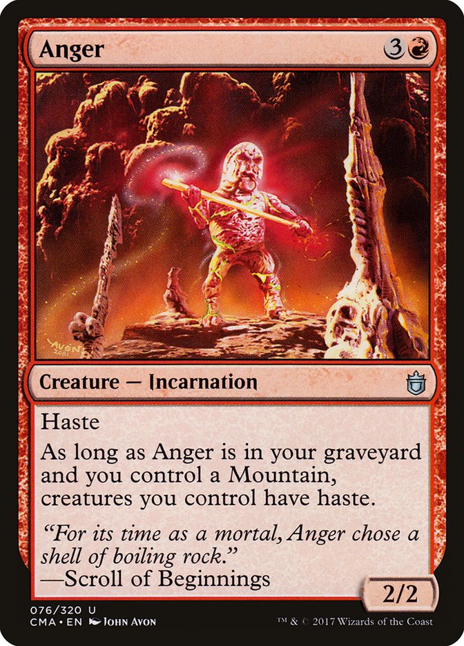 Anger [Commander Anthology] | Gate City Games LLC