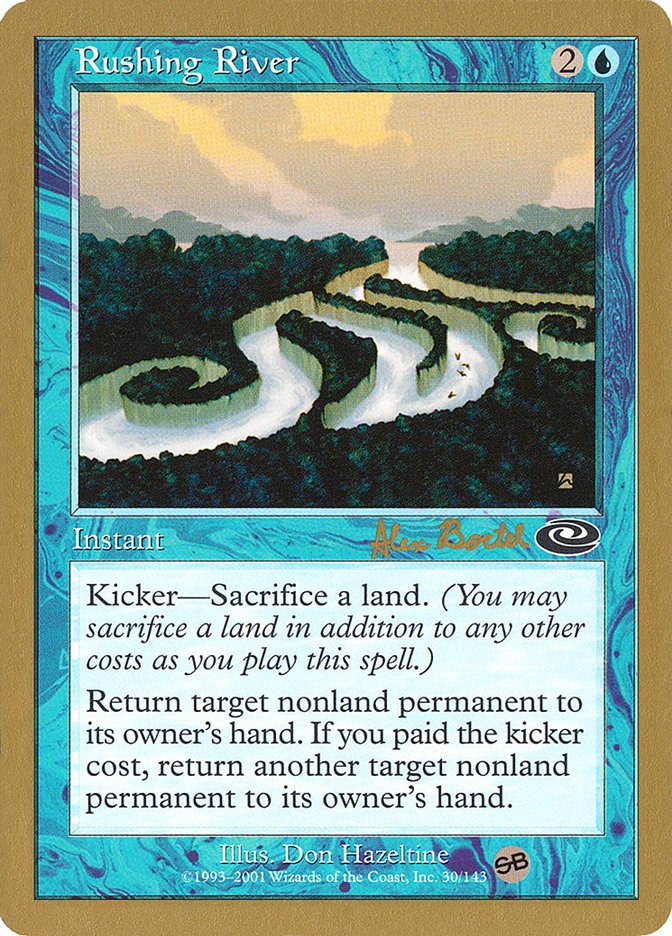Rushing River (Alex Borteh) (SB) [World Championship Decks 2001] | Gate City Games LLC