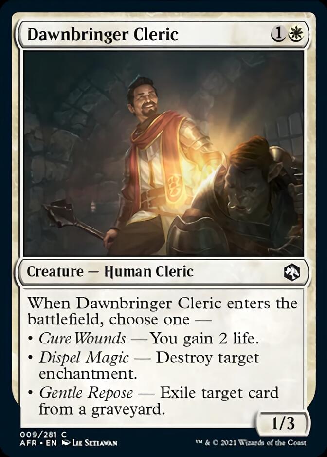 Dawnbringer Cleric [Dungeons & Dragons: Adventures in the Forgotten Realms] | Gate City Games LLC