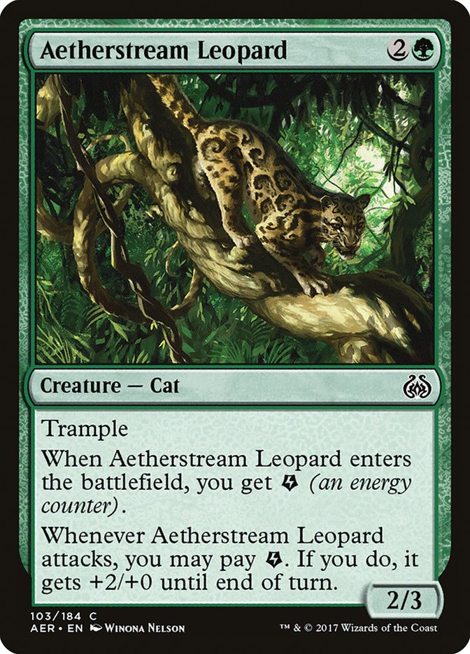 Aetherstream Leopard [Aether Revolt] | Gate City Games LLC