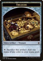 Vampire // Treasure Double-Sided Token [Ixalan Tokens] | Gate City Games LLC
