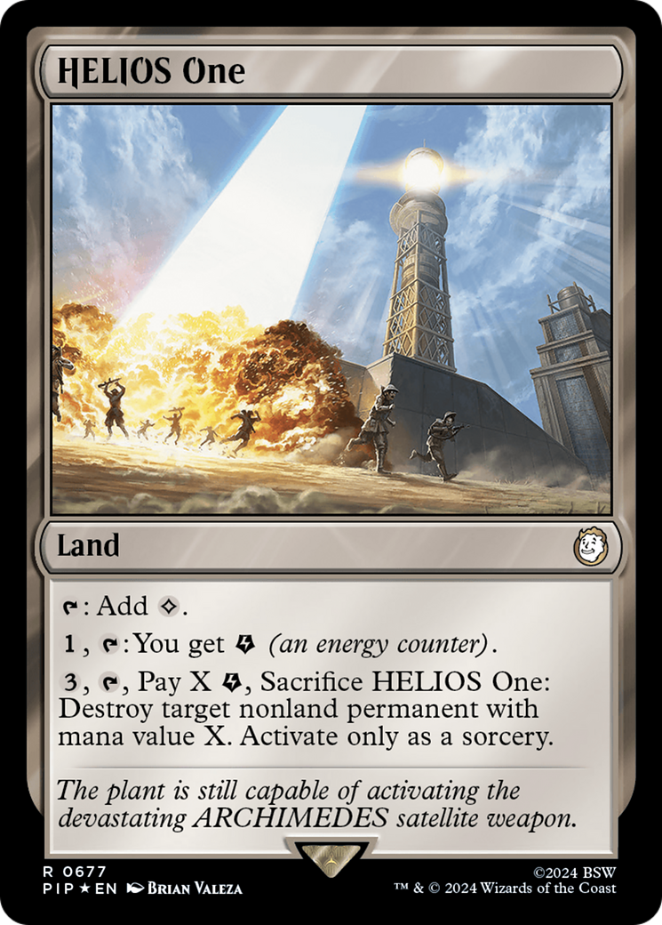 HELIOS One (Surge Foil) [Fallout] | Gate City Games LLC