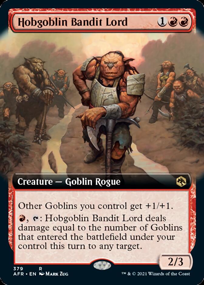 Hobgoblin Bandit Lord (Extended Art) [Dungeons & Dragons: Adventures in the Forgotten Realms] | Gate City Games LLC