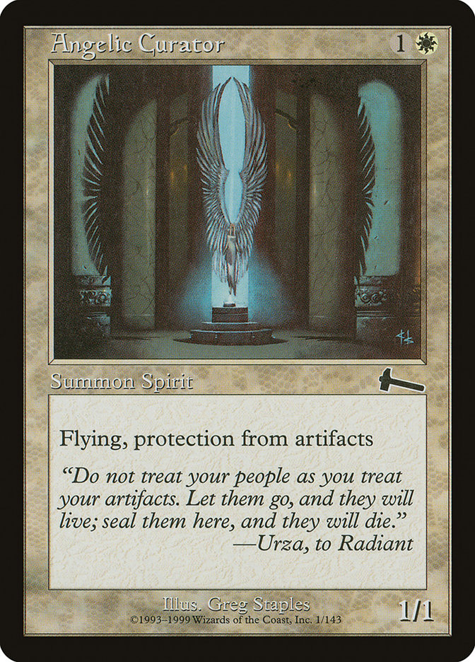 Angelic Curator [Urza's Legacy] | Gate City Games LLC
