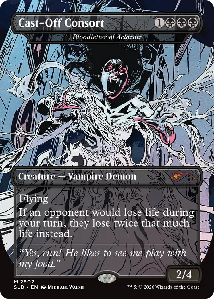 Cast-Off Consort - Bloodletter of Aclazotz [Secret Lair Drop Series] | Gate City Games LLC