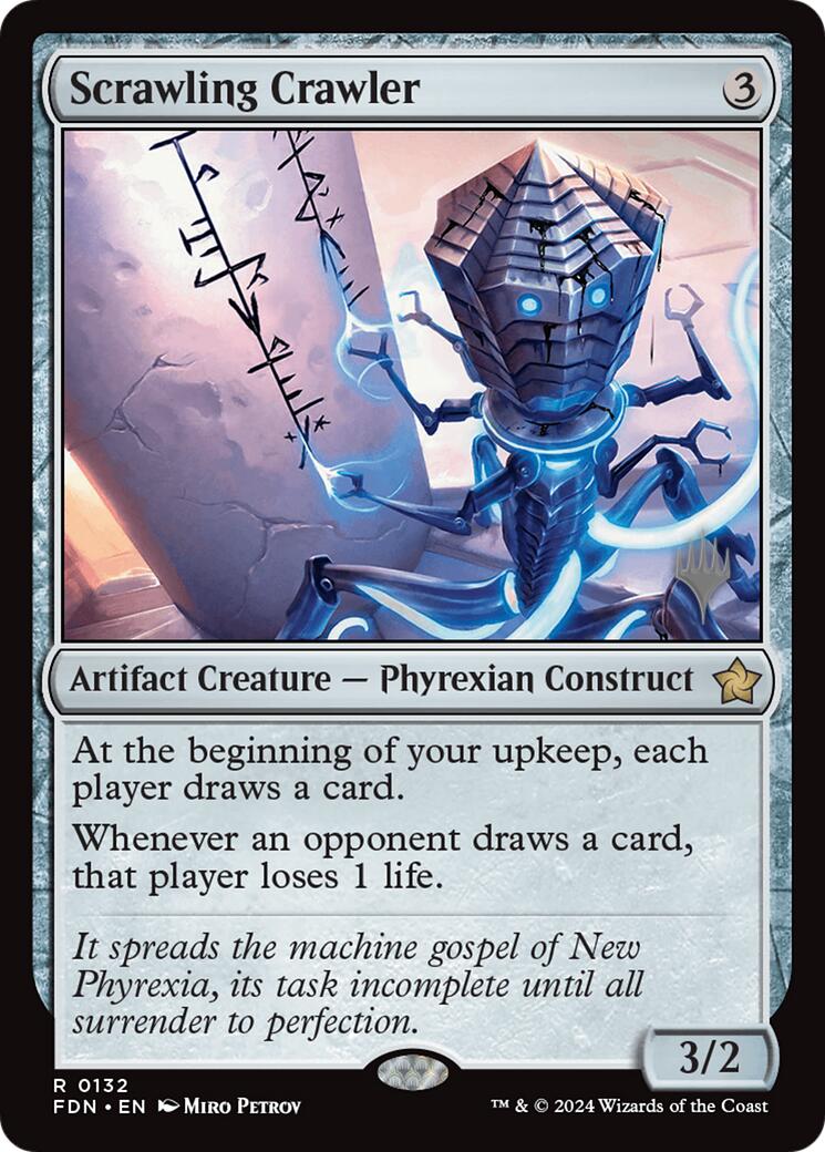 Scrawling Crawler [Lorwyn Eclipsed Promos] | Gate City Games LLC