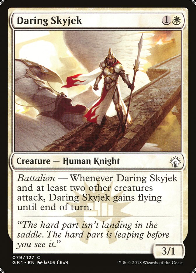 Daring Skyjek [Guilds of Ravnica Guild Kit] | Gate City Games LLC