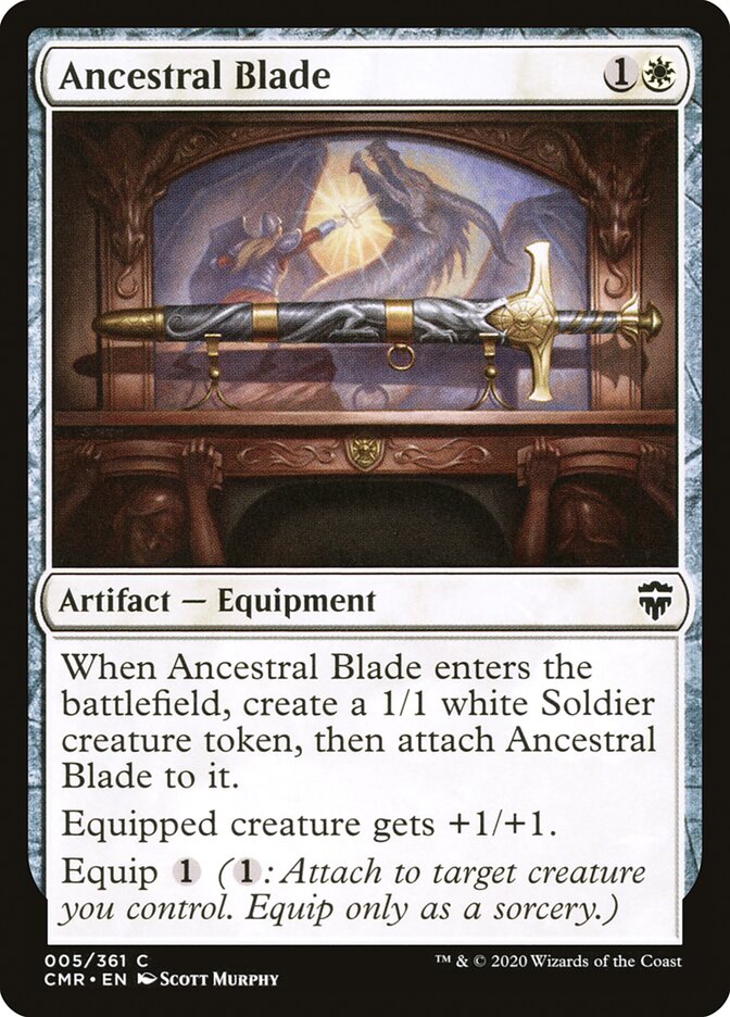 Ancestral Blade [Commander Legends] | Gate City Games LLC
