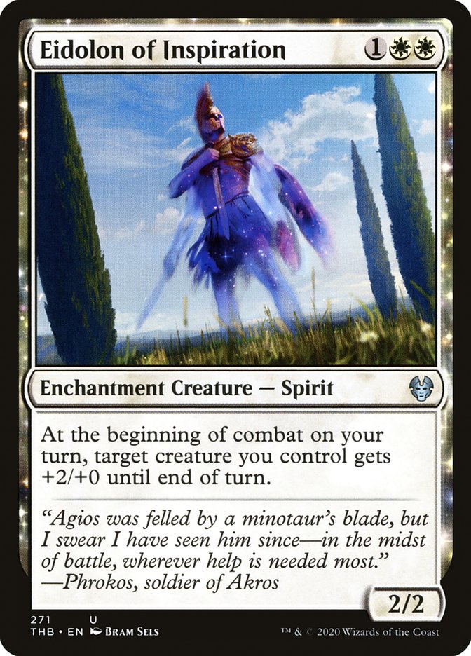 Eidolon of Inspiration [Theros Beyond Death] | Gate City Games LLC