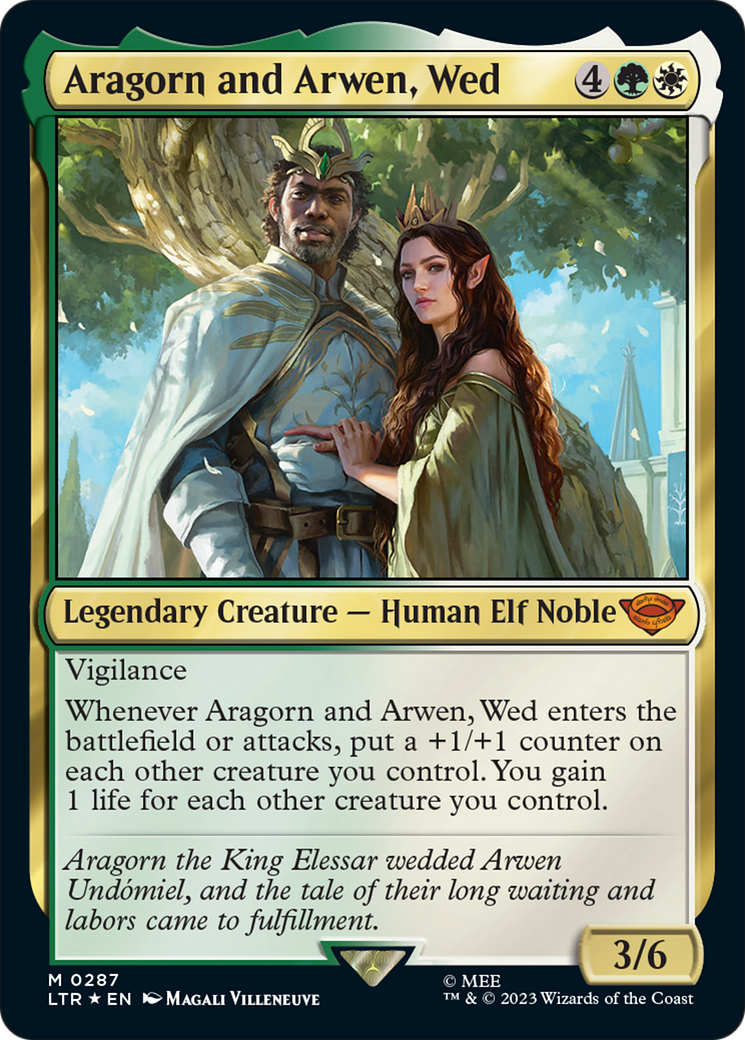 Aragorn and Arwen, Wed [The Lord of the Rings: Tales of Middle-Earth] | Gate City Games LLC