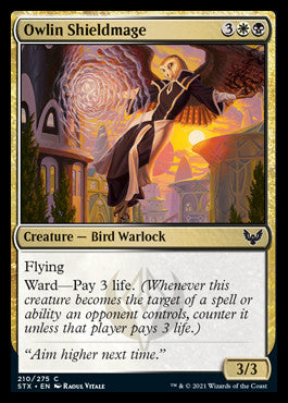 Owlin Shieldmage [Strixhaven: School of Mages] | Gate City Games LLC