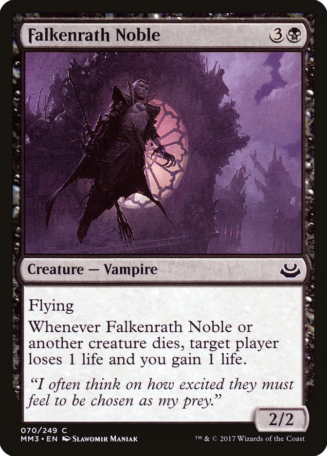 Falkenrath Noble [Modern Masters 2017] | Gate City Games LLC