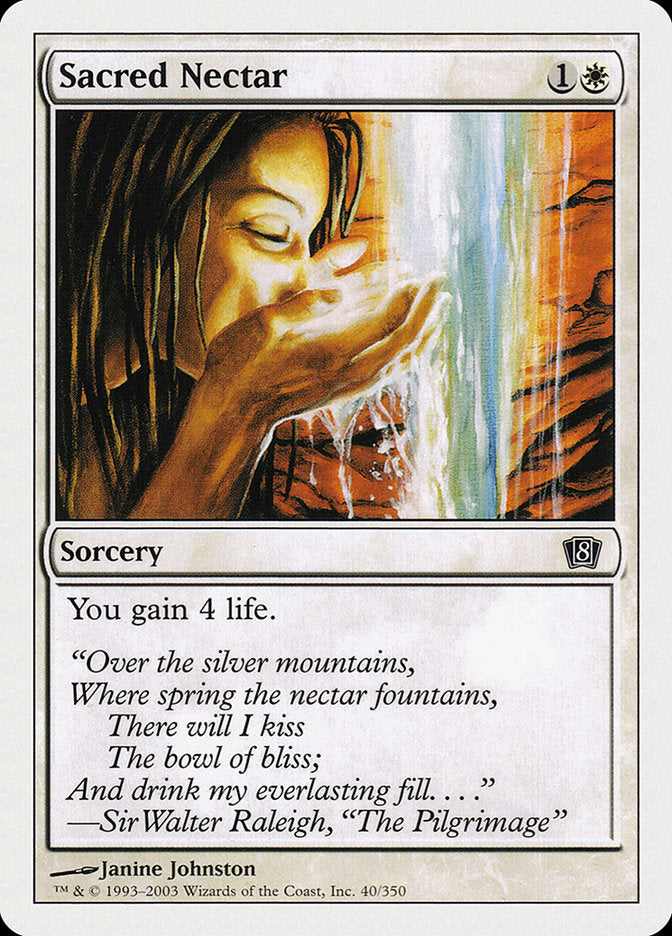 Sacred Nectar [Eighth Edition] | Gate City Games LLC
