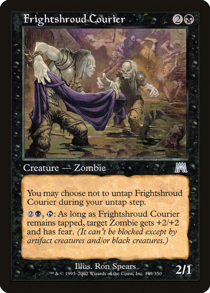 Frightshroud Courier [Onslaught] | Gate City Games LLC
