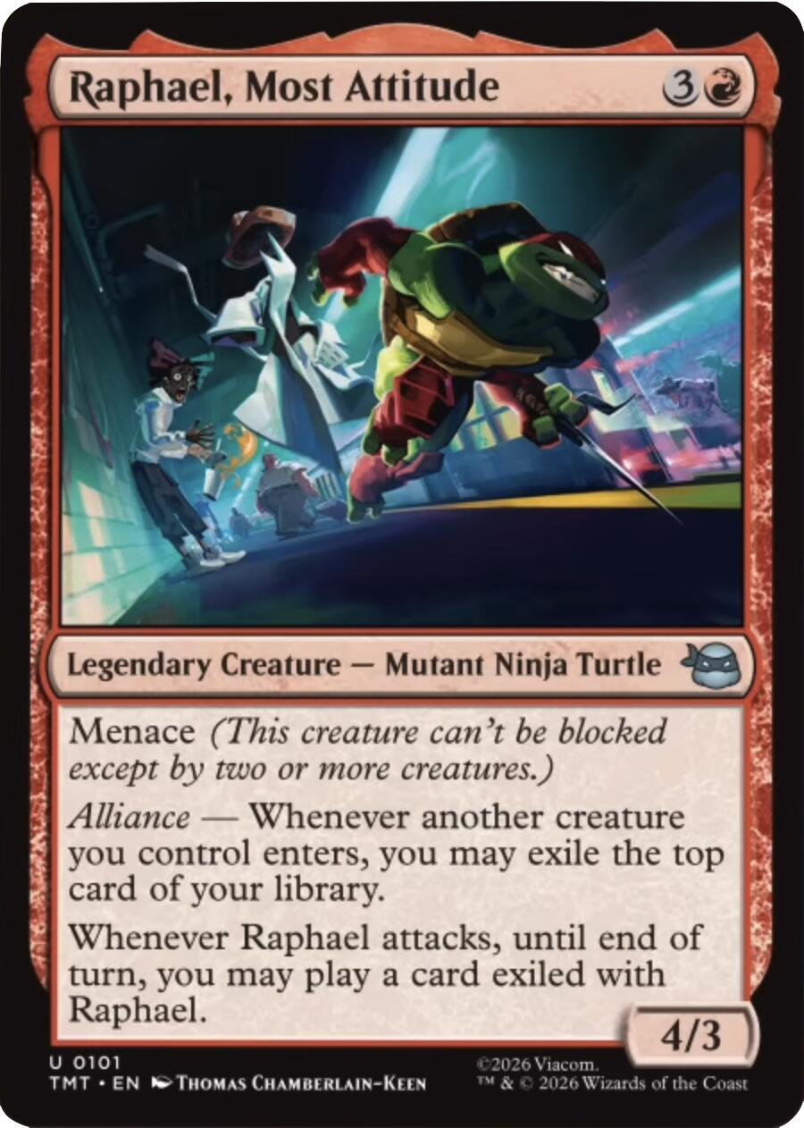 Raphael, Most Attitude [Teenage Mutant Ninja Turtles] | Gate City Games LLC