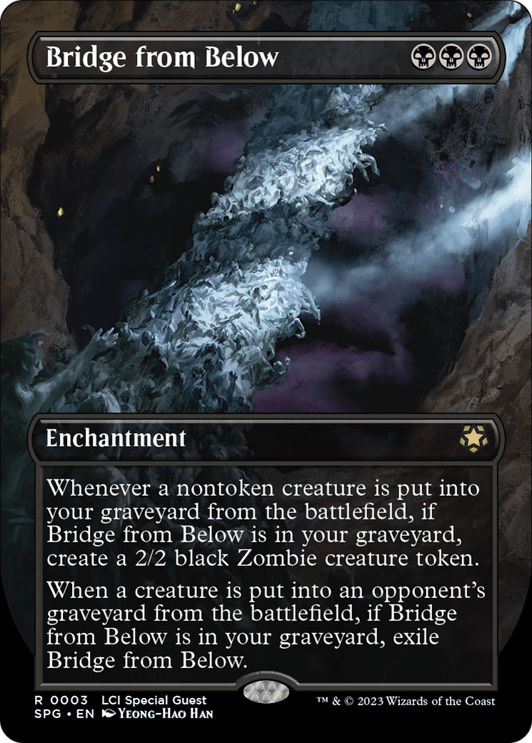 Bridge from Below (Borderless) [The Lost Caverns of Ixalan Special Guests] | Gate City Games LLC