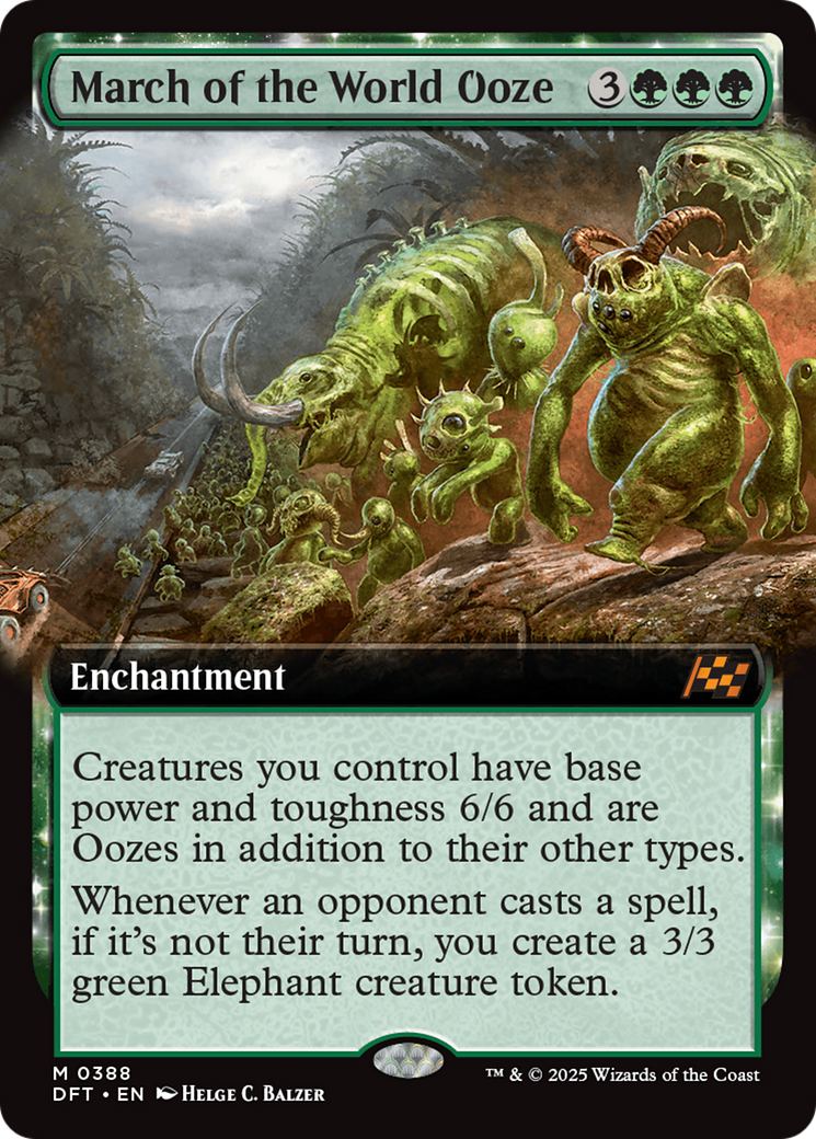 March of the World Ooze (Extended Art) [Aetherdrift] | Gate City Games LLC