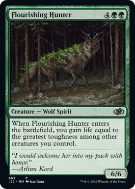 Flourishing Hunter [Jumpstart 2022] | Gate City Games LLC