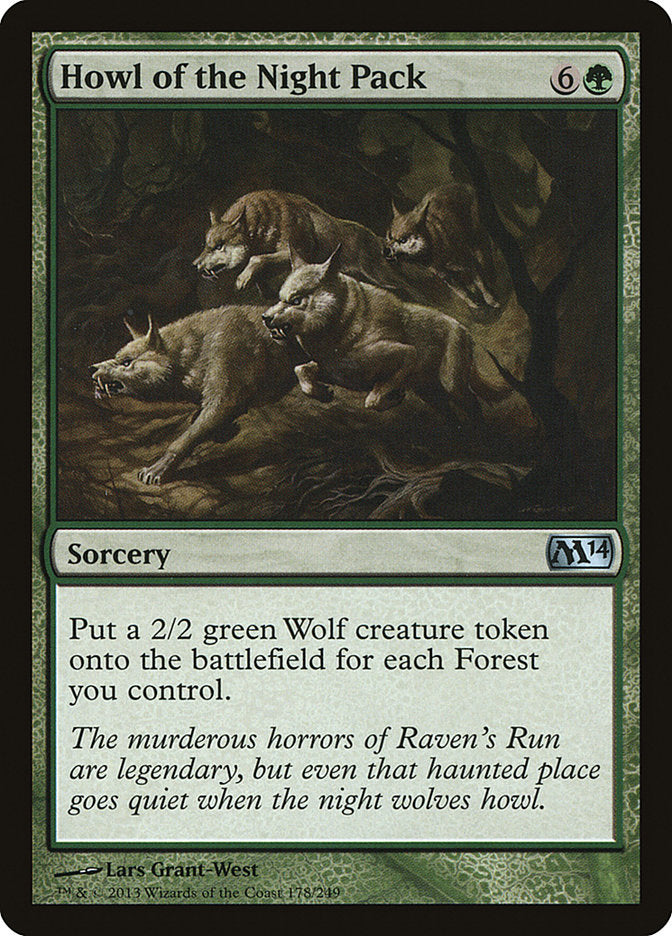 Howl of the Night Pack [Magic 2014] | Gate City Games LLC