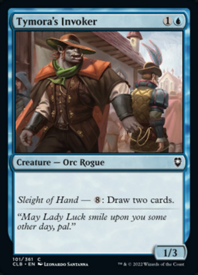Tymora's Invoker [Commander Legends: Battle for Baldur's Gate] | Gate City Games LLC
