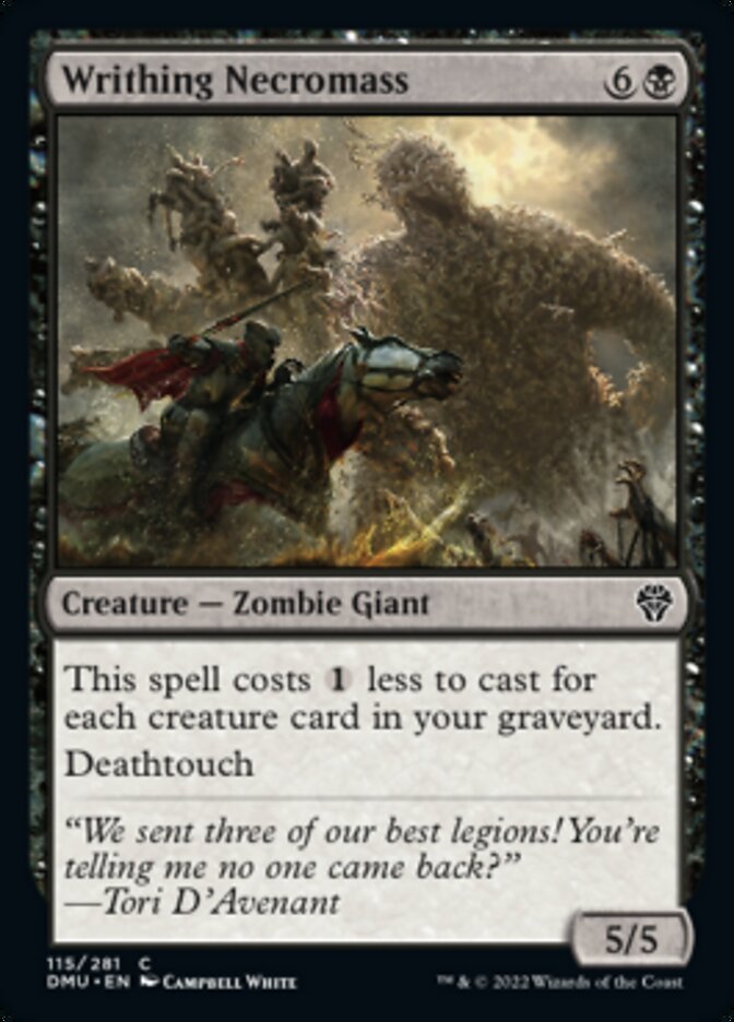 Writhing Necromass [Dominaria United] | Gate City Games LLC