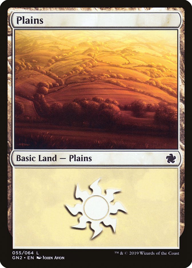 Plains (55) [Game Night 2019] | Gate City Games LLC