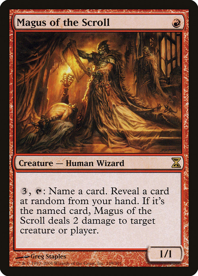 Magus of the Scroll [Time Spiral] | Gate City Games LLC