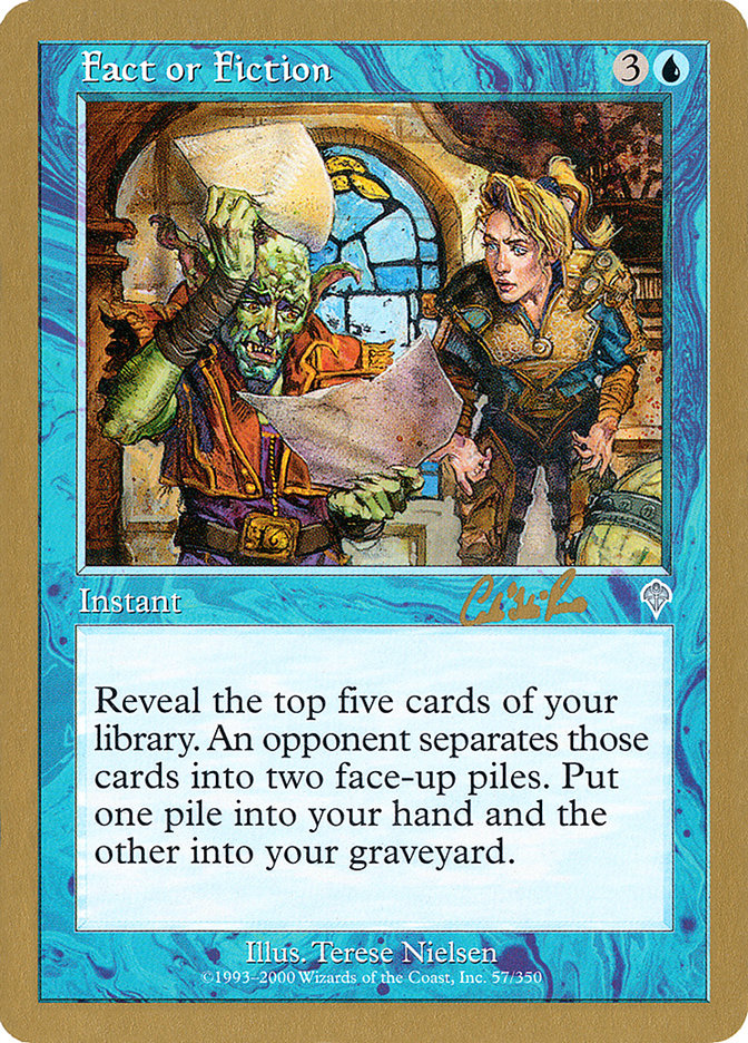 Fact or Fiction (Carlos Romao) [World Championship Decks 2002] | Gate City Games LLC