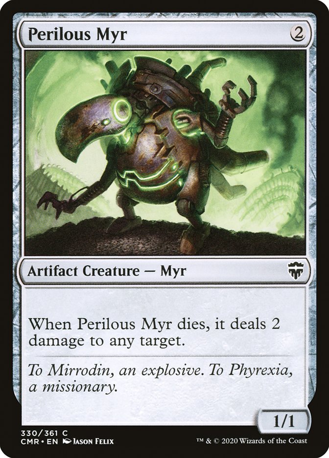 Perilous Myr [Commander Legends] | Gate City Games LLC