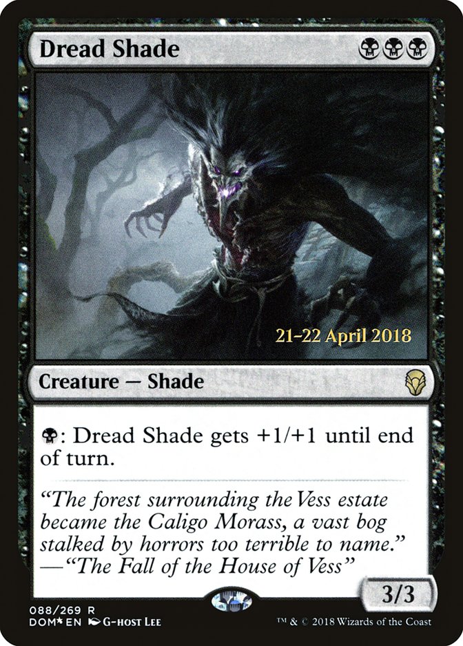 Dread Shade [Dominaria Prerelease Promos] | Gate City Games LLC