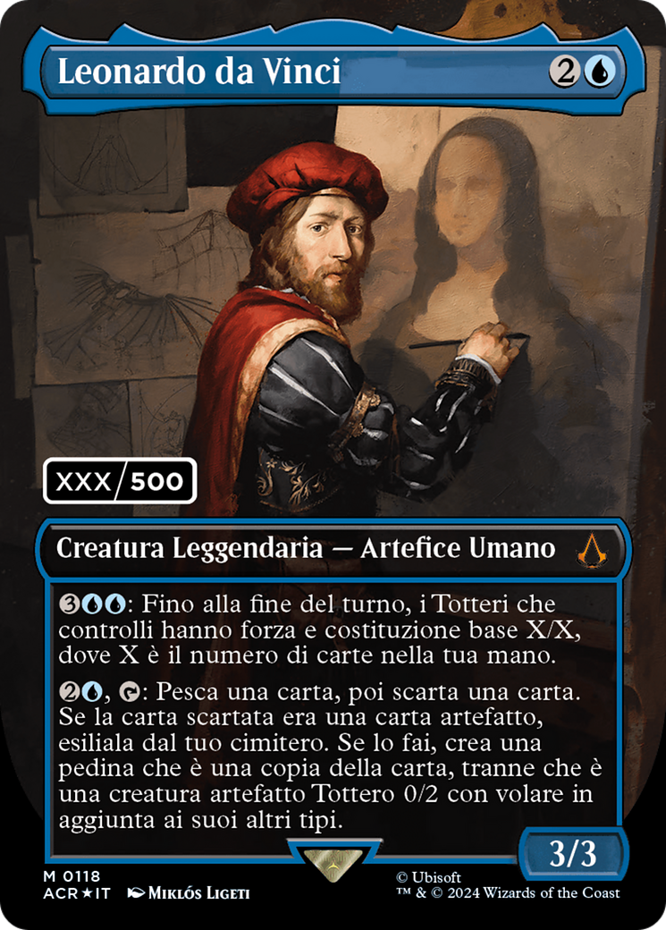 Leonardo da Vinci (Italian) (Serial Numbered) [Assassin's Creed] | Gate City Games LLC