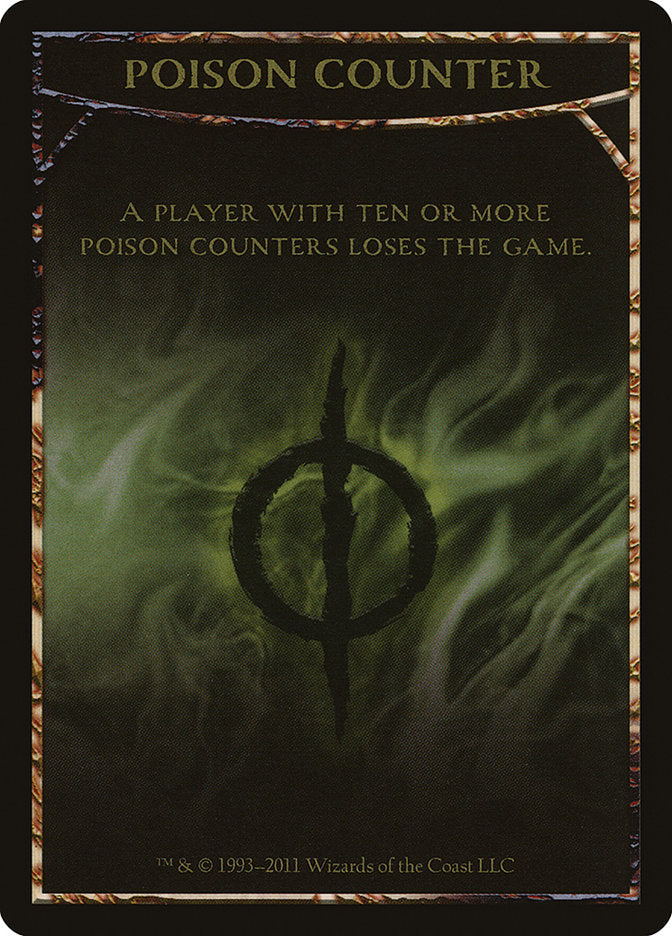 Poison Counter [Mirrodin Besieged Tokens] | Gate City Games LLC